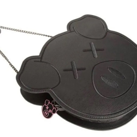 Jeffree Star Shane Dawson Black Pig Side Bag cross body purse like new - Picture 8 of 8